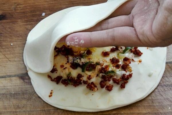 葱花烙饼的做法图解9