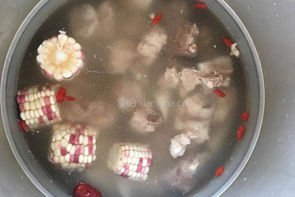 山药玉米炖排骨的做法图解3