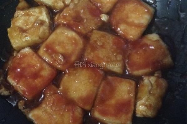 茄汁豆腐的做法图解5