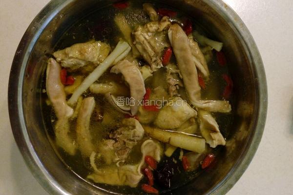 肚条炖鸡汤的做法图解5
