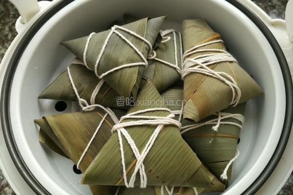 水晶绿豆粽的做法图解6
