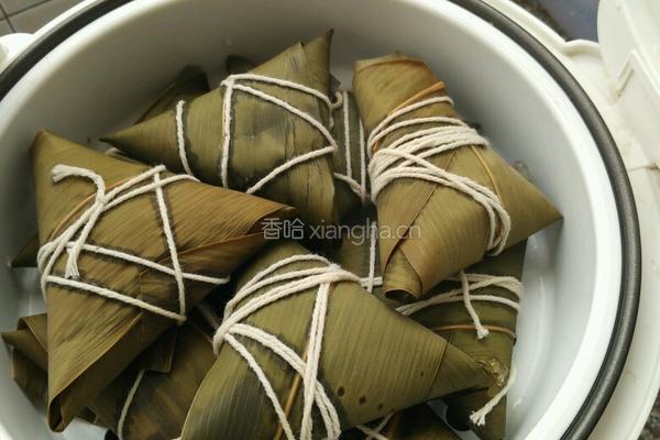 水晶绿豆粽的做法图解7