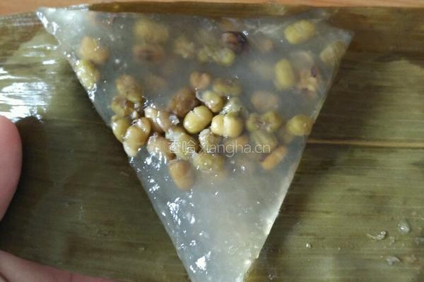 水晶绿豆粽的做法图解8