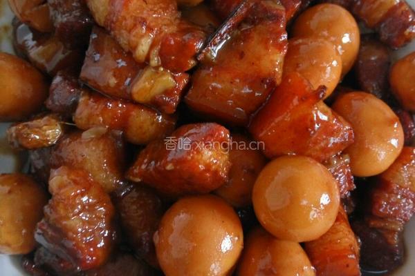 红烧肉炖鹌鹑蛋的做法图解5