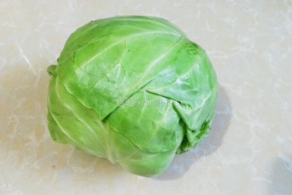手撕包心菜的做法图解1