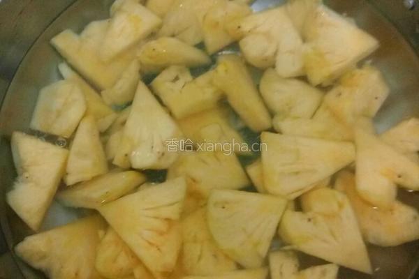 烤箱版菠萝的做法图解2