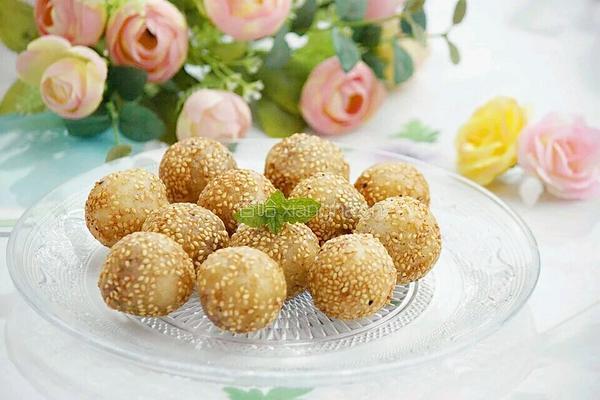 豆沙麻圆（麻球）的做法图解17