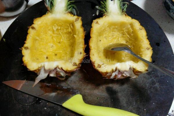 菠萝饭的做法图解4