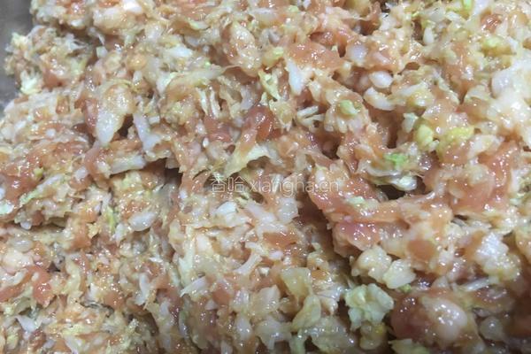 白菜猪肉饺的做法图解4