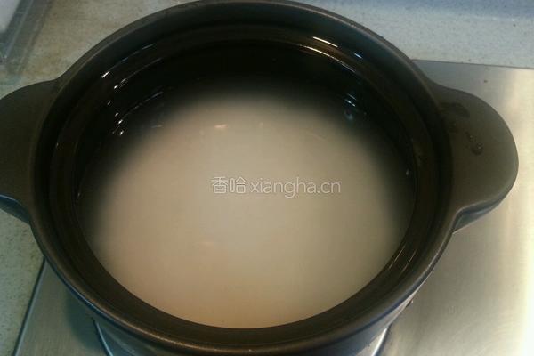 皮蛋瘦肉粥（砂锅版）的做法图解1