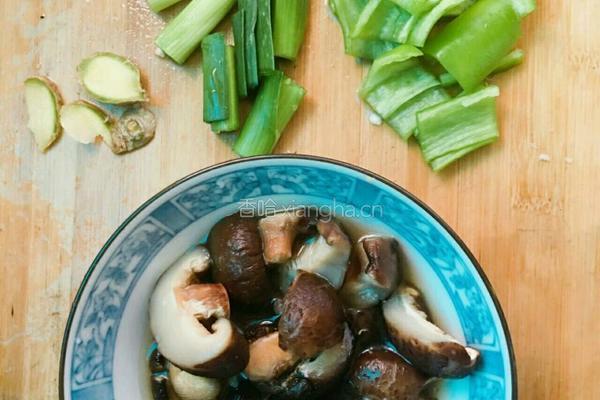 特制香菇鸡肉面的做法图解2