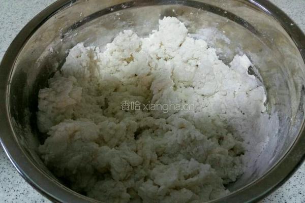 糯米菜团子的做法图解1