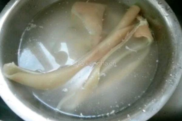 皮冻的做法图解1