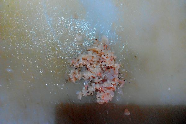 鲜虾酿香菇的做法图解4