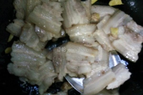 黄金包回锅肉的做法图解3