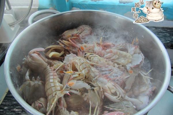 清蒸海鲜的做法图解2