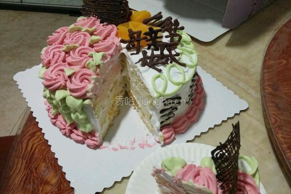 奶油戚风蛋糕的做法图解7