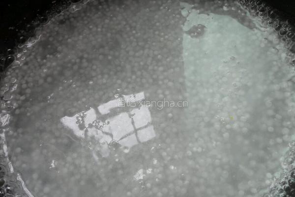 红豆西米露的做法图解2