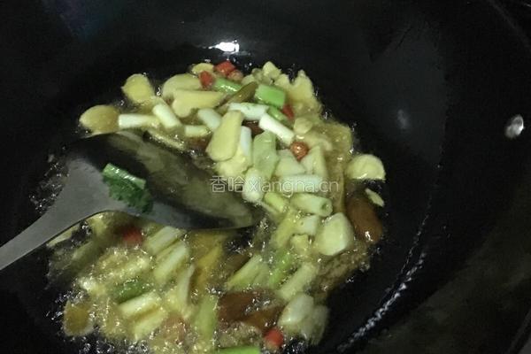 青菜炒牛肉的做法图解5
