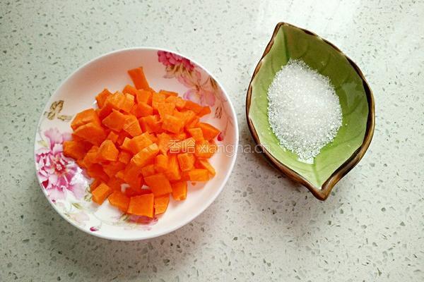胡萝卜豆浆的做法图解3