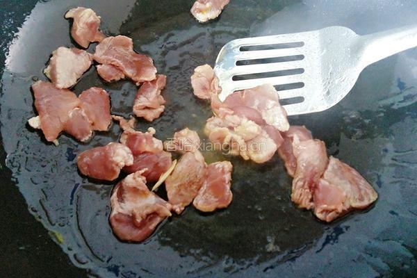 芸豆炒肉的做法图解4