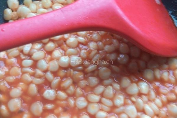 茄汁酱玉米粒的做法图解9