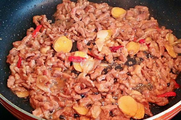 肉丝尖椒的做法图解5