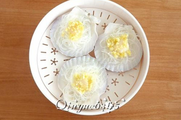 蒜蓉扇贝粉丝的做法图解6