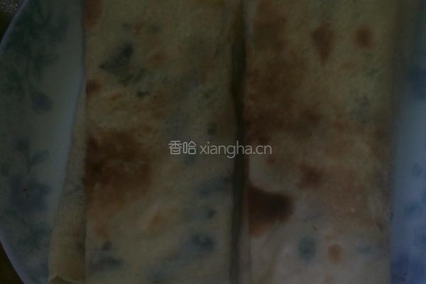 鸡蛋葱花海带饼的做法图解3