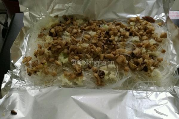 香菇烤粉丝的做法图解3