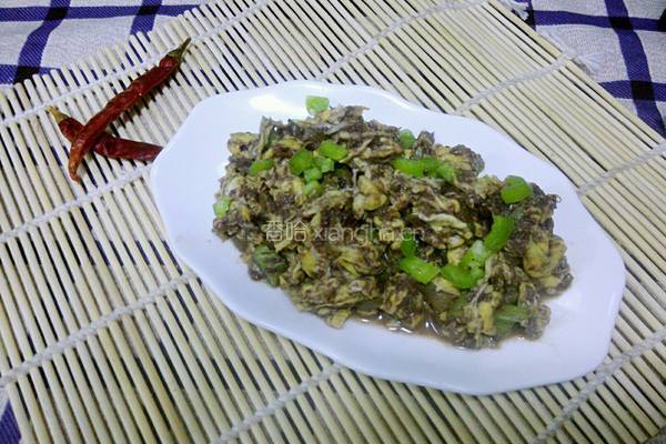 虾酱炒鸡蛋的做法图解6