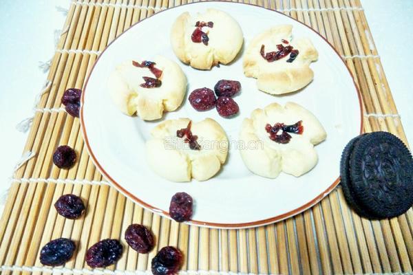 蔓越莓玛格丽特饼干