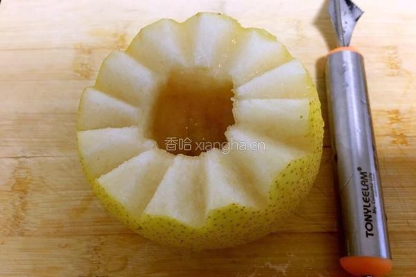 冰糖炖梨的做法图解5