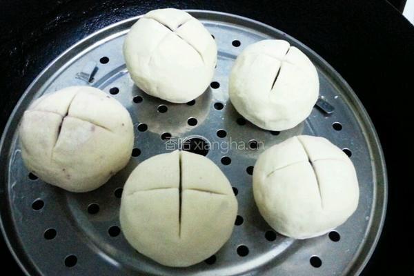 夹心紫薯包的做法图解16
