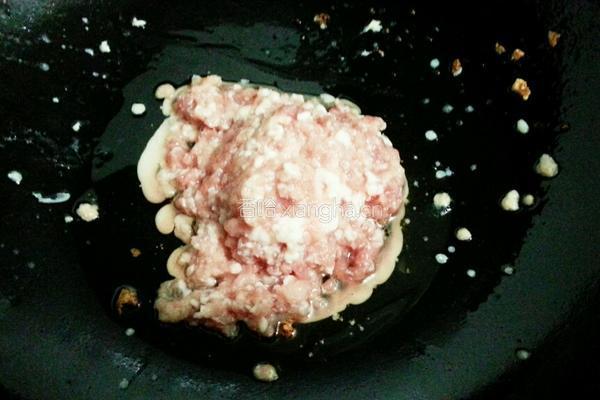 肉沫煎豆腐的做法图解9