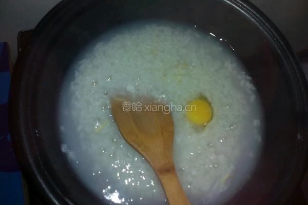 鸡蛋粥的做法图解4