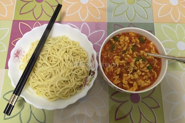 鸡蛋西红柿面的做法图解17