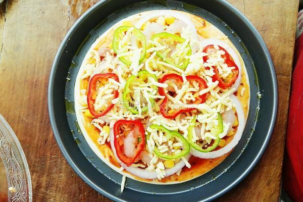 虾仁披萨～pizza的做法图解5