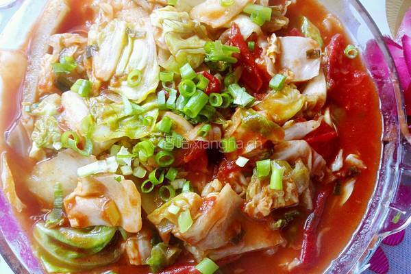 西红柿炒大头菜的做法图解7