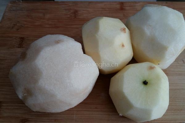 雪梨馅酥饼的做法图解1