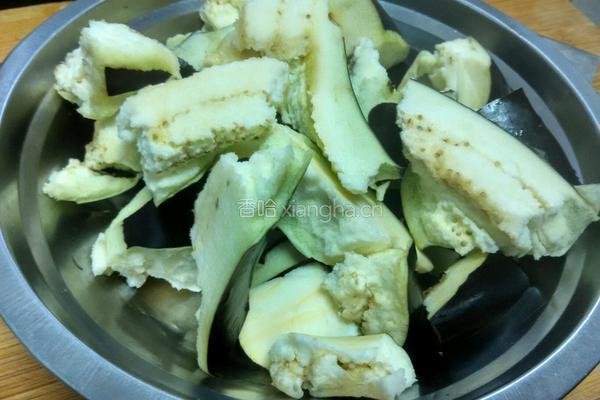 家常烧茄子的做法图解3