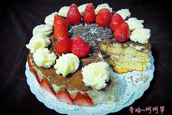 草莓鲜奶油蛋糕的做法图解39