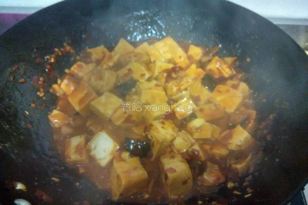 简易麻婆豆腐的做法图解7