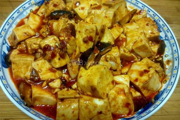 简易麻婆豆腐的做法图解8