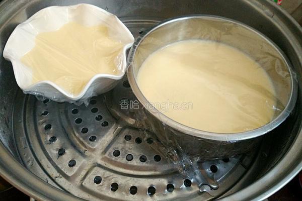 牛奶鸡蛋羹的做法图解8