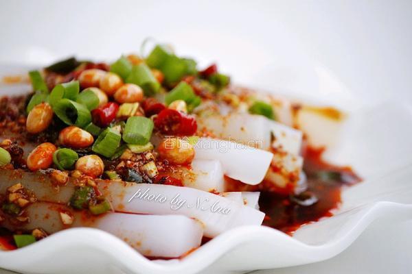 伤心凉粉豌豆凉粉的做法图解1