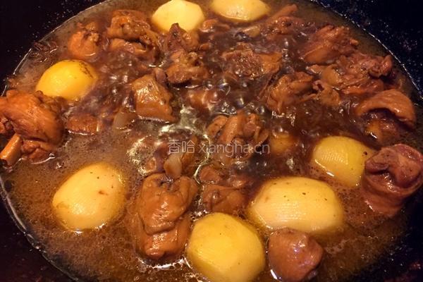 土豆炖鸡块的做法图解8