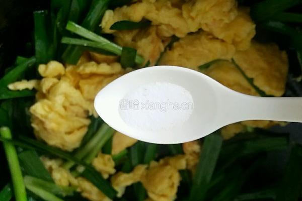 鸡蛋炒韭菜的做法图解8