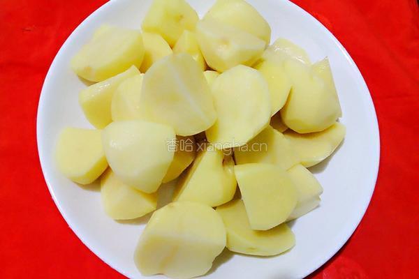 豆角炖土豆的做法图解2