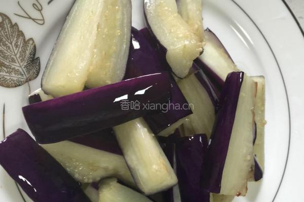 豆角烧茄子的做法图解3